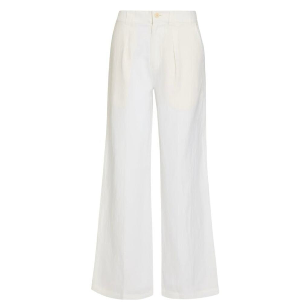 New Alex Mill Madeline Pleat Twill Trouser $175 Mid Rise Casual Boho 1819-21